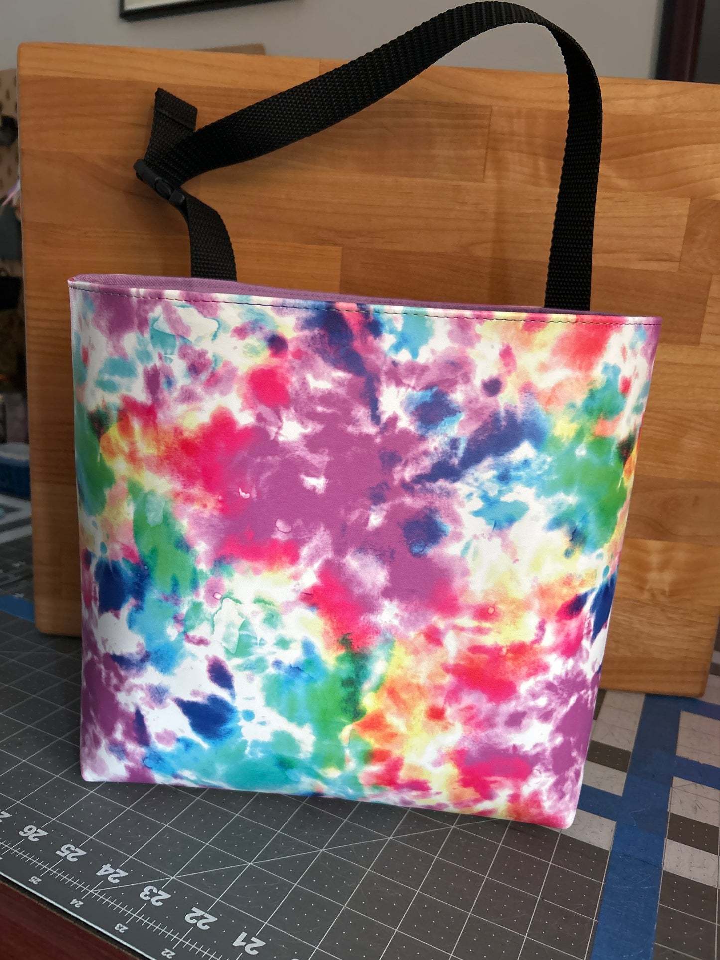 Rainbow Tie Dye car organizer bag