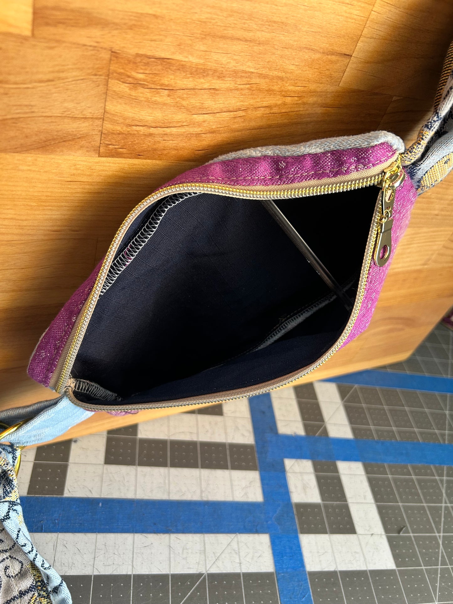 Sakura/Denali Mashup Ring Waist Hip Pouch/Crossbody