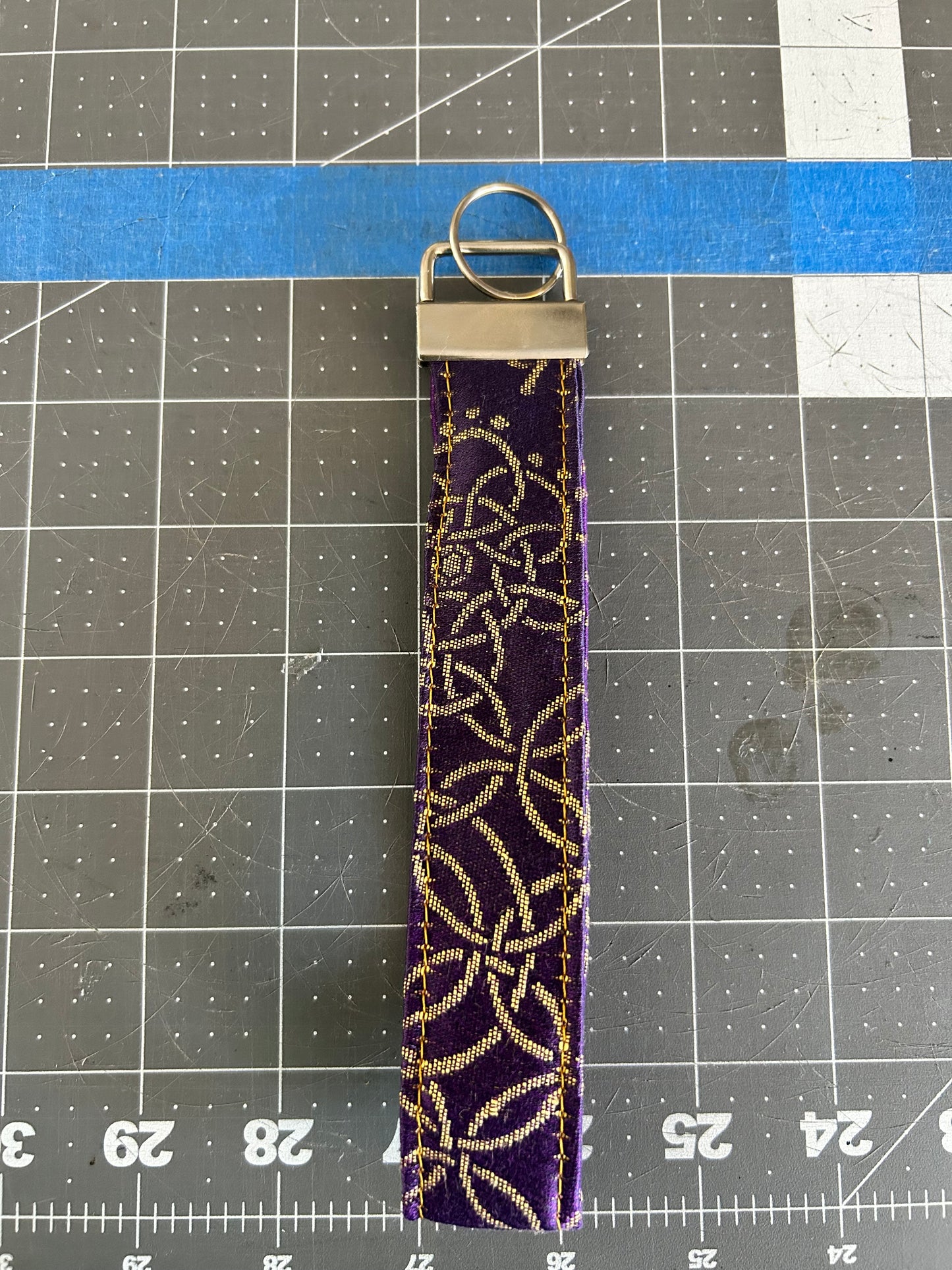 Purple Mail keychain