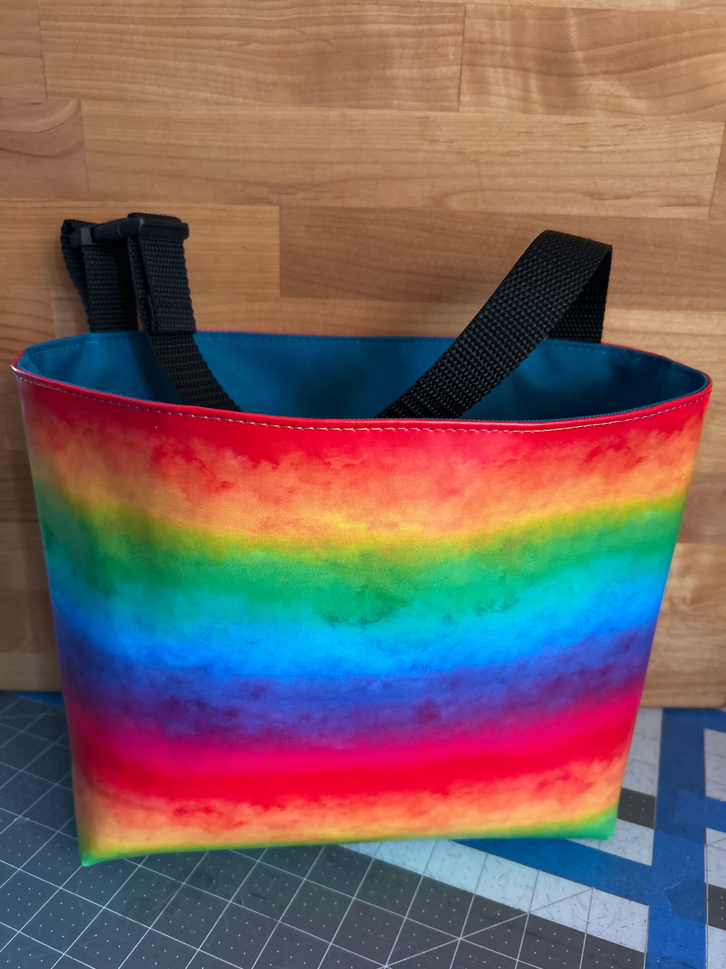 Rainbow car organizer bag