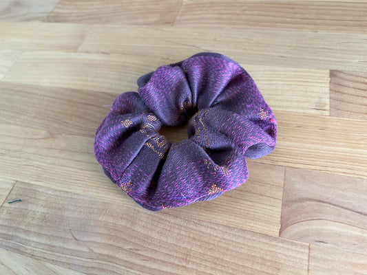 Purple Runes Scrunchy