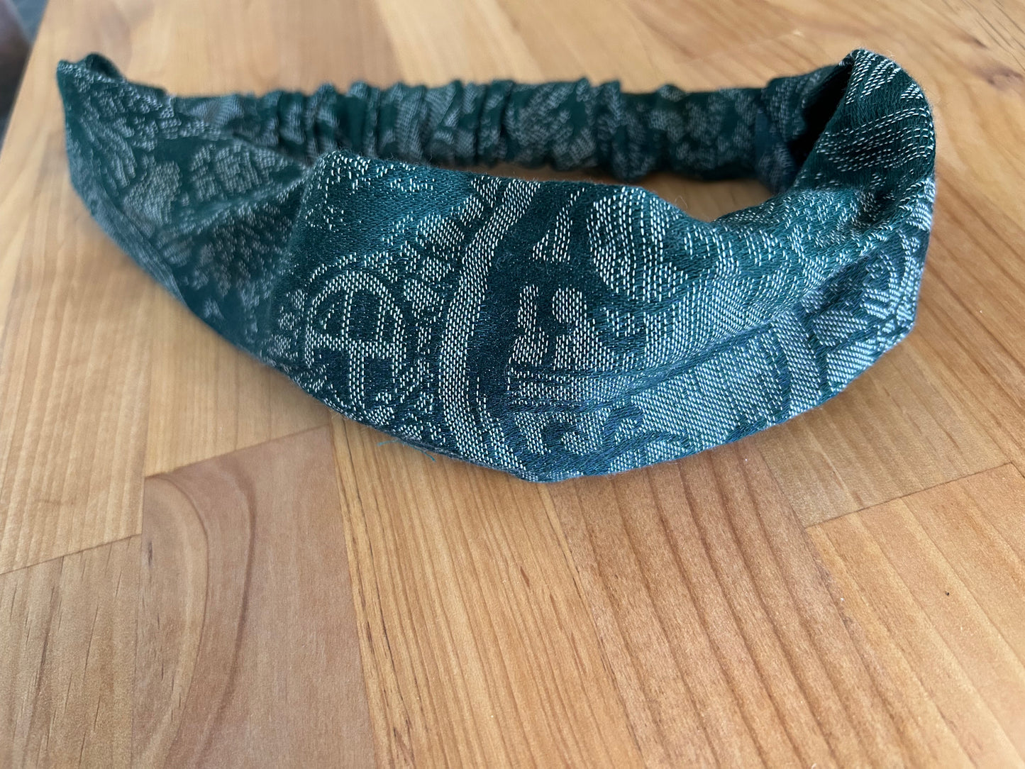 Green/Maroon headbands