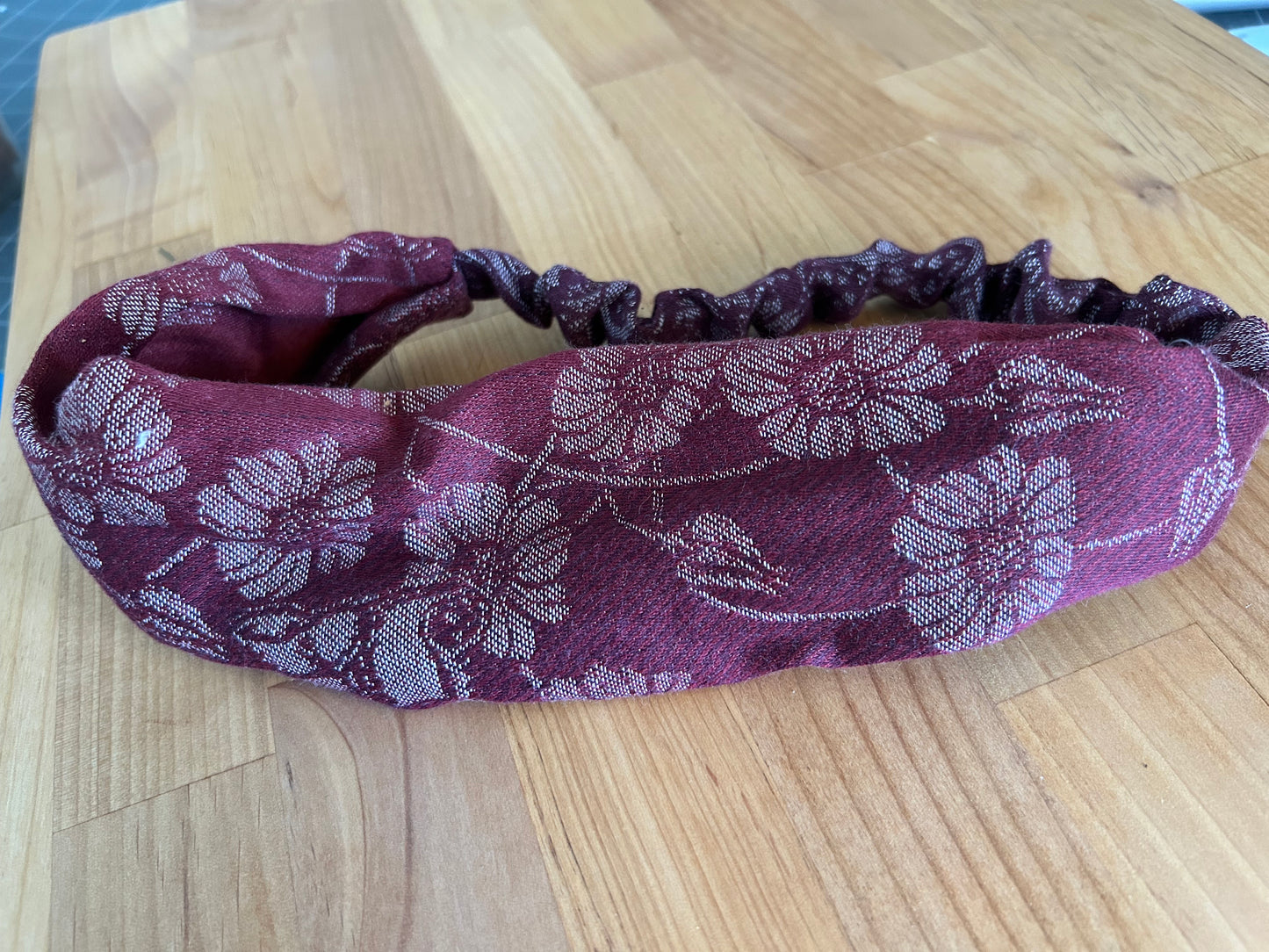 Green/Maroon headbands