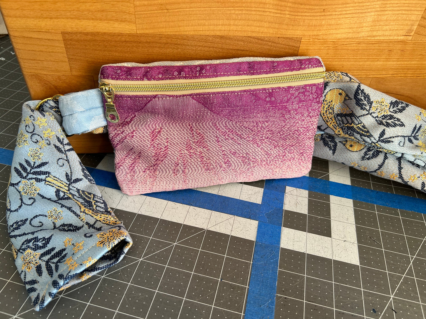 Sakura/Denali Mashup Ring Waist Hip Pouch/Crossbody