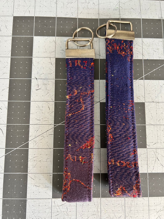 Purple Map keychains