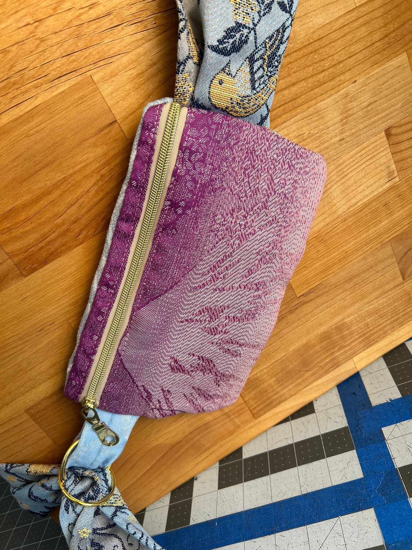 Sakura/Denali Mashup Ring Waist Hip Pouch/Crossbody