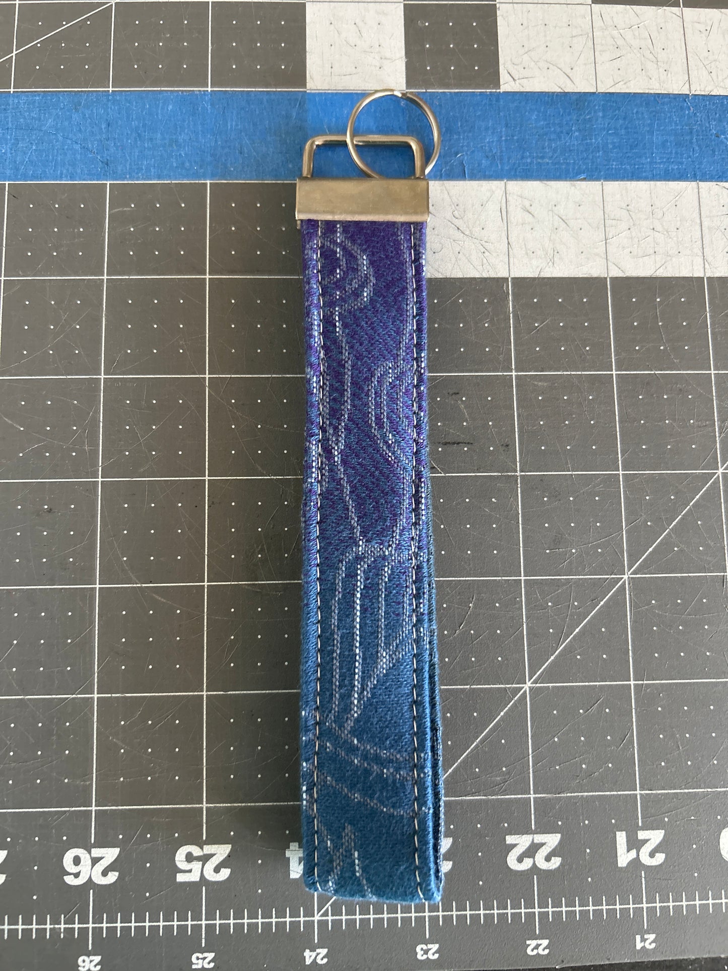 Purple City keychain