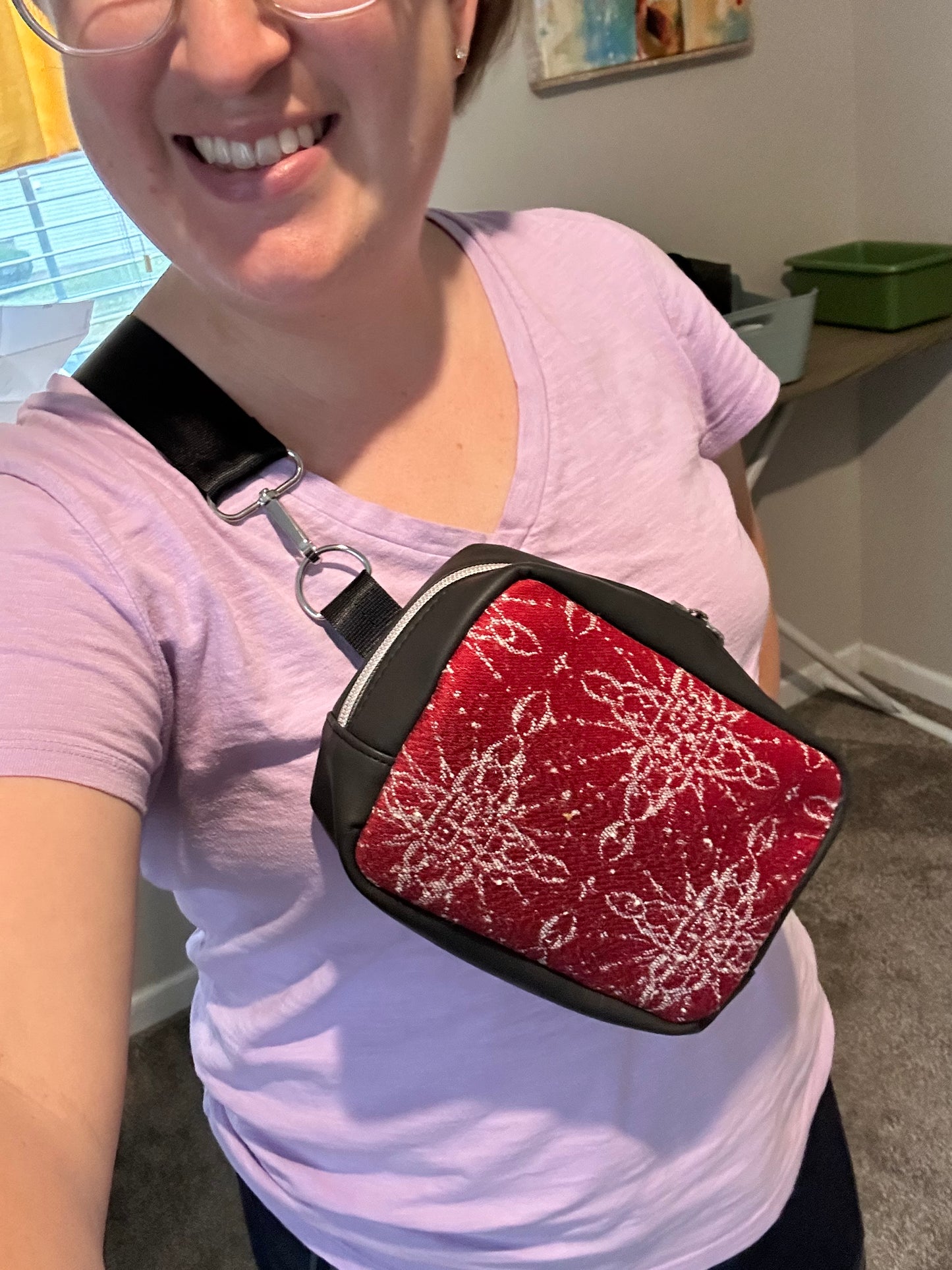Red Star Crossbody Bag